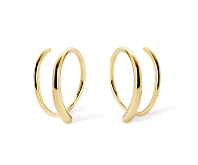 Ana Luisa Double Hoop Earrings - Harley