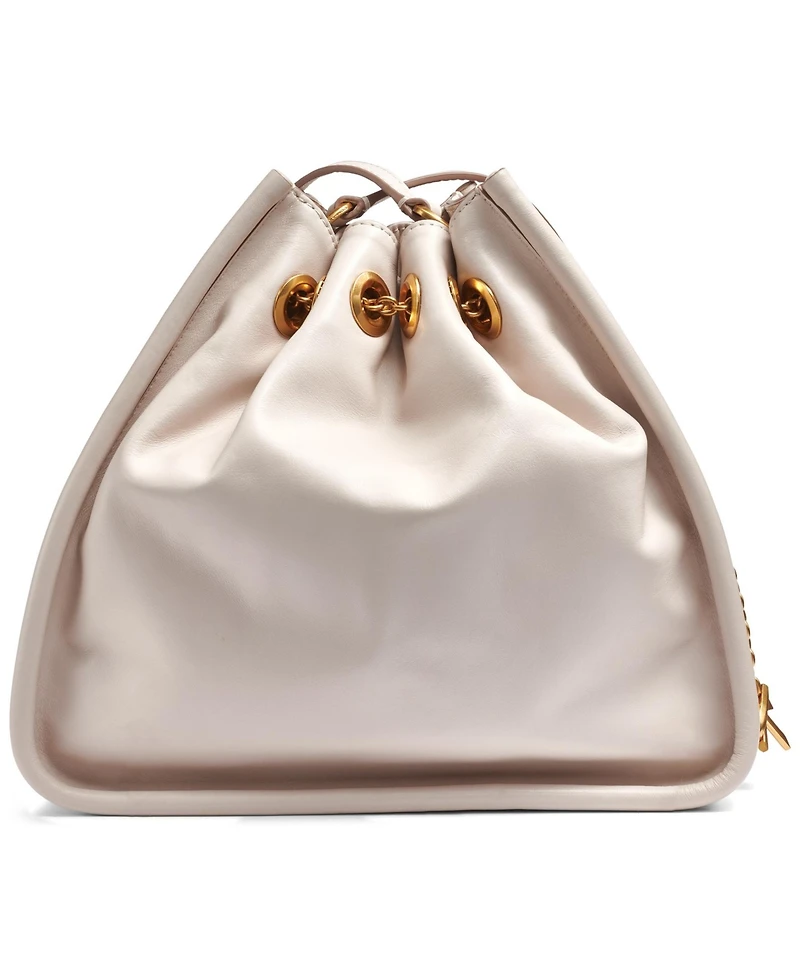 Donna Karan New York Plainview Chain Drawstring Crossbody Bag
