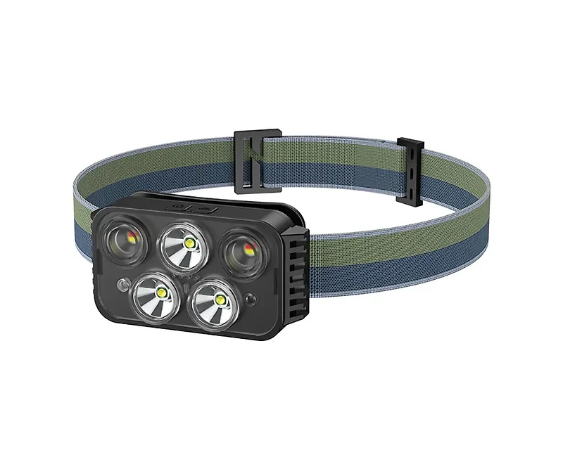 MotionGlow Pro 5 Led Rechargeable Headlamp