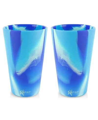Pint Glasses: 2 pk - Arctic Sky