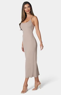 Bebe Women's Rib Tank Maxi Dress