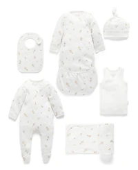 Purebaby Baby Boy and Girl Newborn Hospital Pack 6 Piece