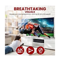 Pyle Hi-Fi Wireless Bluetooth Home Theater Receiver With 5.2 Channel Surround Sound, 4K Ultra Hd Support, MP3/Usb/Dac/Fm Radio, 1000 Watt