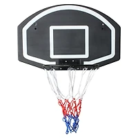 Streamdale Wall-Mounted Basketball Hoop with Unbreakable Hoop and Mesh