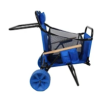 Streamdale 2-in-1 Beach Cart & Lounge Chair