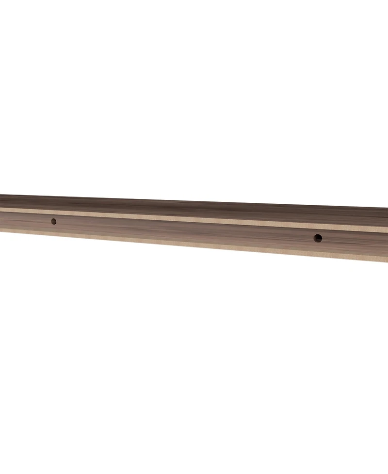 Fm Furniture Greer Floating Shelf in Melamine x2,Cognac