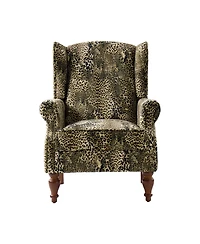 Hulala Home Jim Traditional Armchair with Thick Cushion