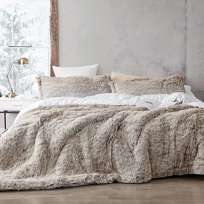 Are You Kidding - Coma Inducer Oversized Comforter Set - Frosted Clay Taupe