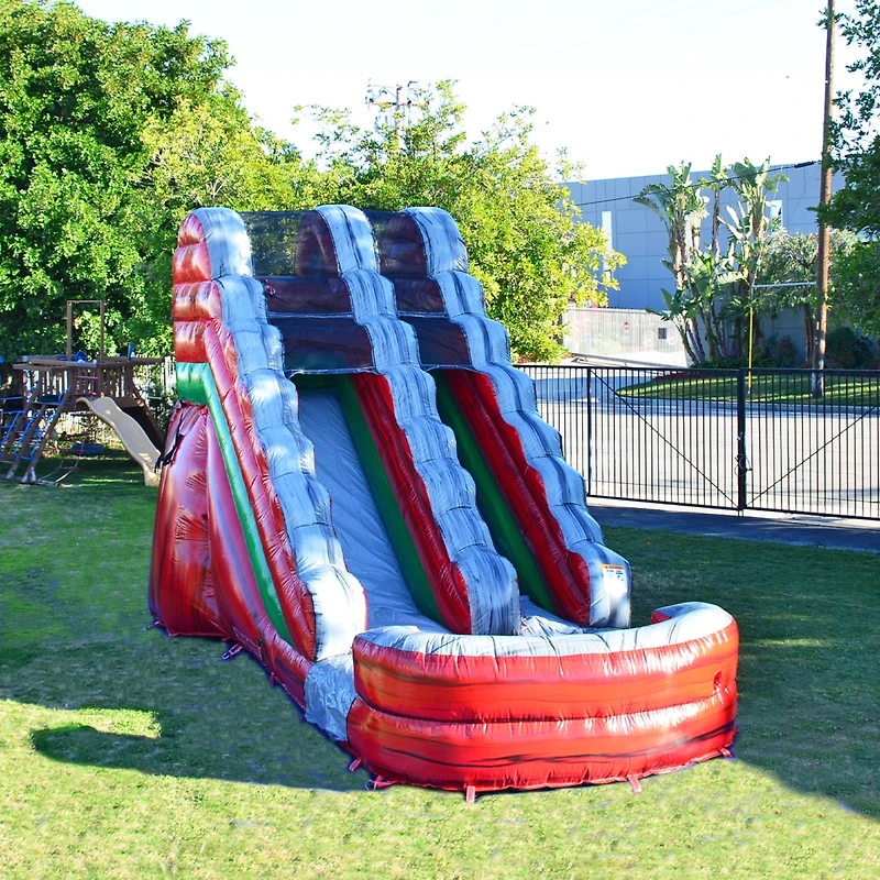 JumpOrange Commercial Grade Water Slide with Splash Pool (with Blower)