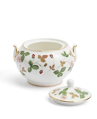 Wedgewood Wild Strawberry Sugar Bowl