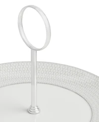 Wedgwood Gio Platinum Cake Stand, 2 Tier