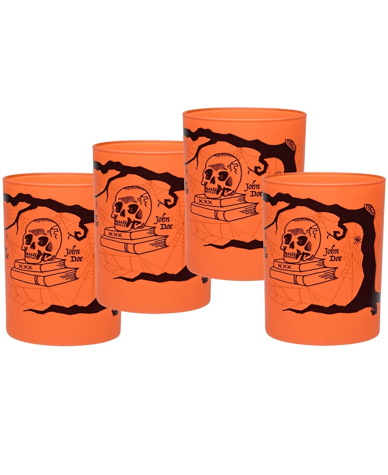 Culver Double Old-Fashioned Glass, Set of 4