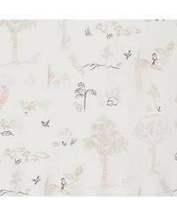Lambs & Ivy Treetop Fox Woodland Breathable Cotton Fitted Crib/Toddler Sheet