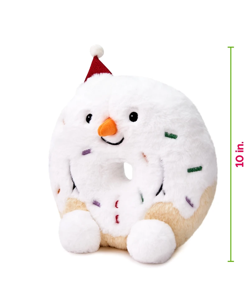 Geoffrey's Toy Box Tasties 10" Donut Holiday Snowman Plush Toy, Created for Macy's