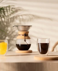 Bodum Pavina Set of 2 Double Walled 12 Oz. Glasses