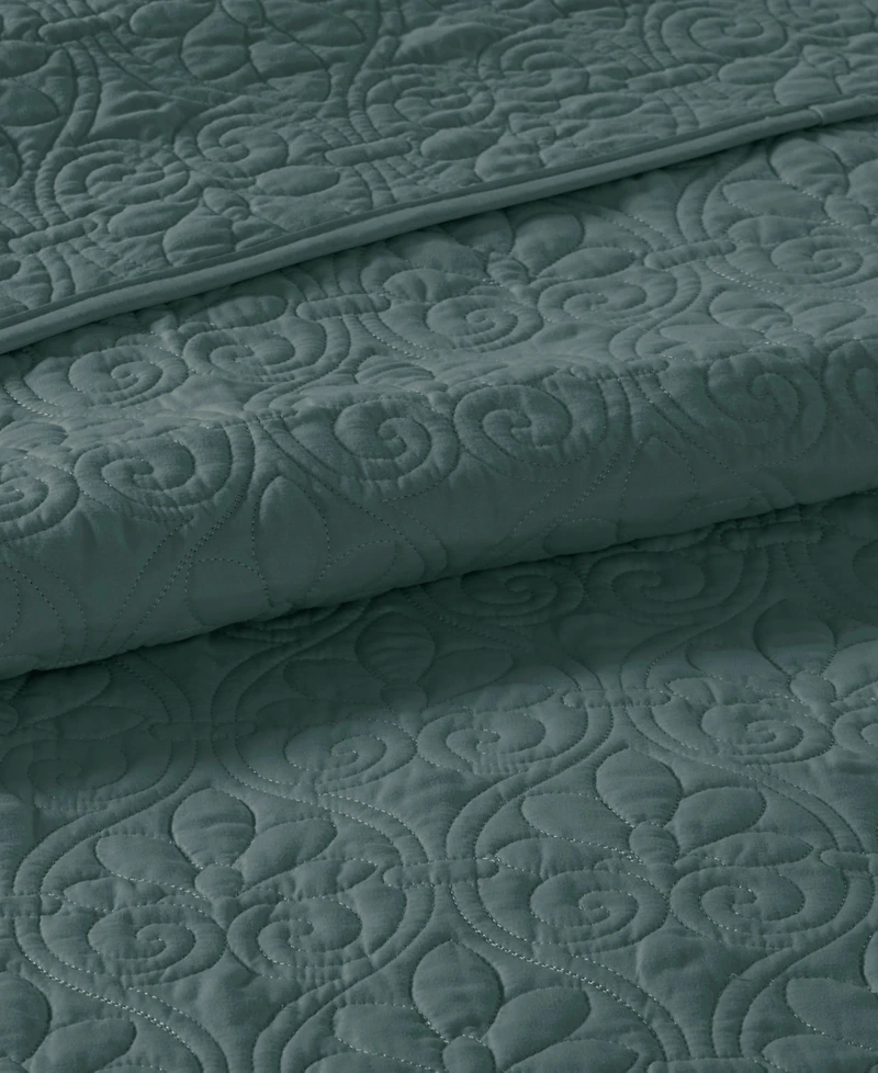 Madison Park Quebec Quilted 3-Pc. Bedspread Set, Queen