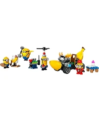 Lego Despicable Me 4 Minions and Banana Car Toy 75580