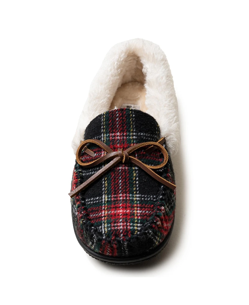 Minnetonka Women's Camp Collar Moc Slipper