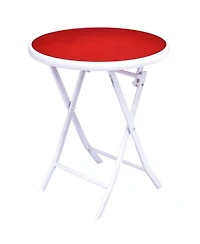 3 Pieces Patio Folding Bistro Set for Balcony or Outdoor Space