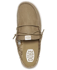 Hey Dude Women's Wendy Slip Classic Slip-On Casual Moccasin Sneakers