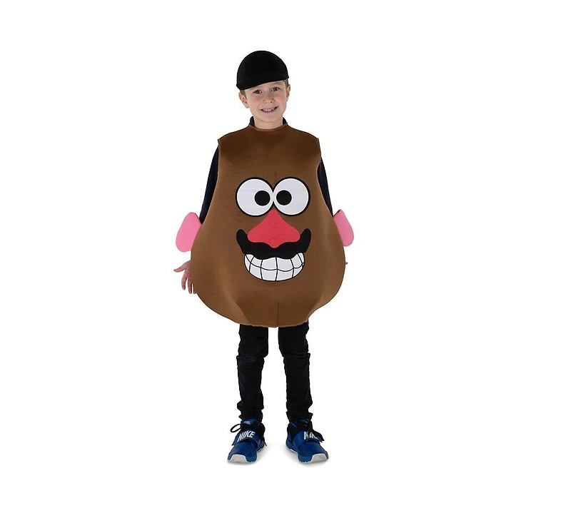 Dress Up America Kids Mr. Potato Tunic and Cap Costume Set