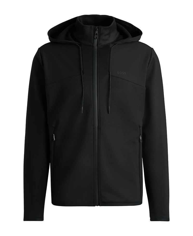 Boss by Hugo Men's Bonded-Fleece Zip-Up Jacket