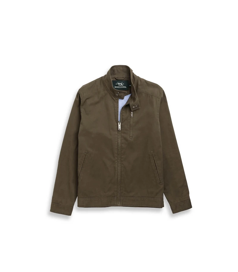 Rodd & Gunn Men's Armitage Cotton Twill Harrington Jacket