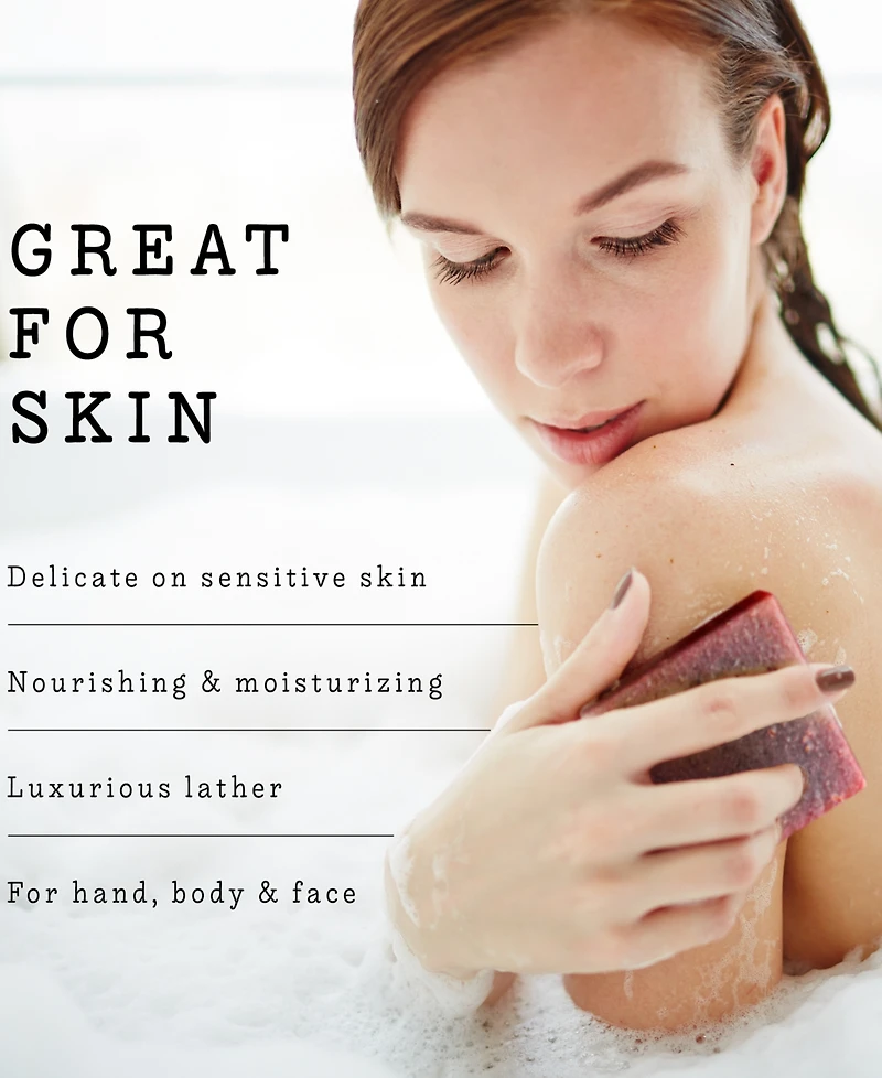 Lovery 3-Pc. Goat Milk Soap Bars Set