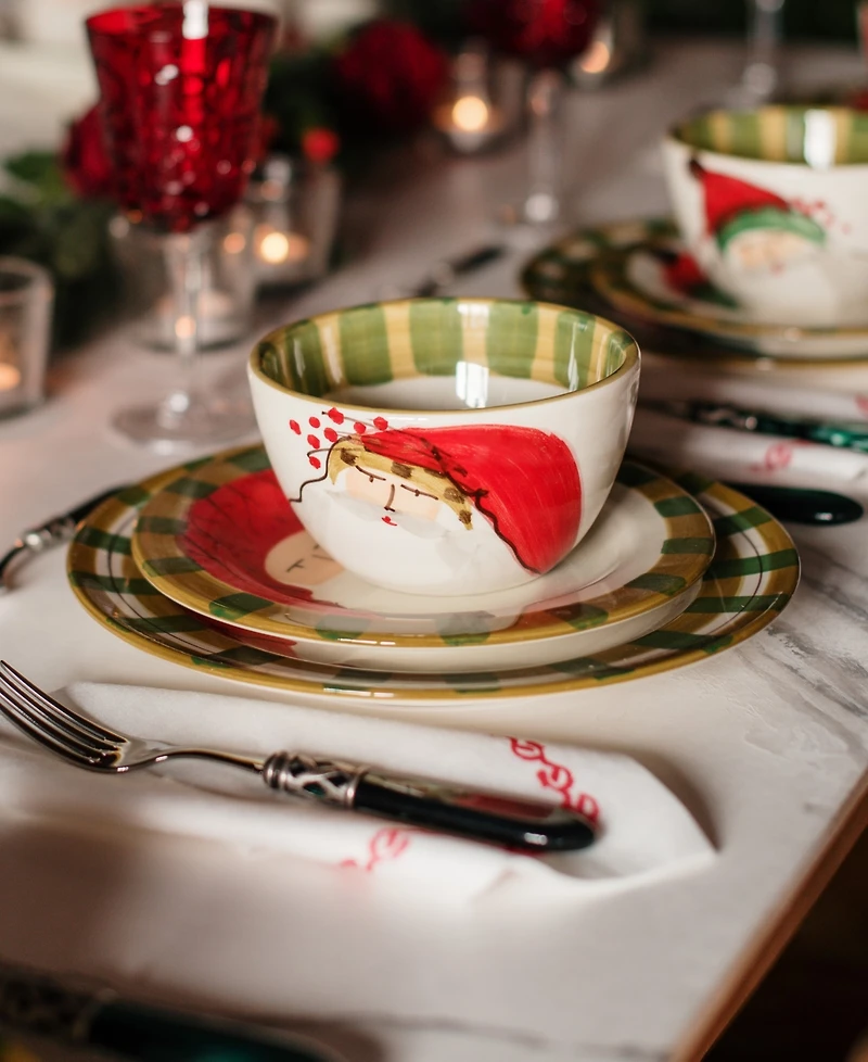 Vietri Old St. Nick Cereal Bowl