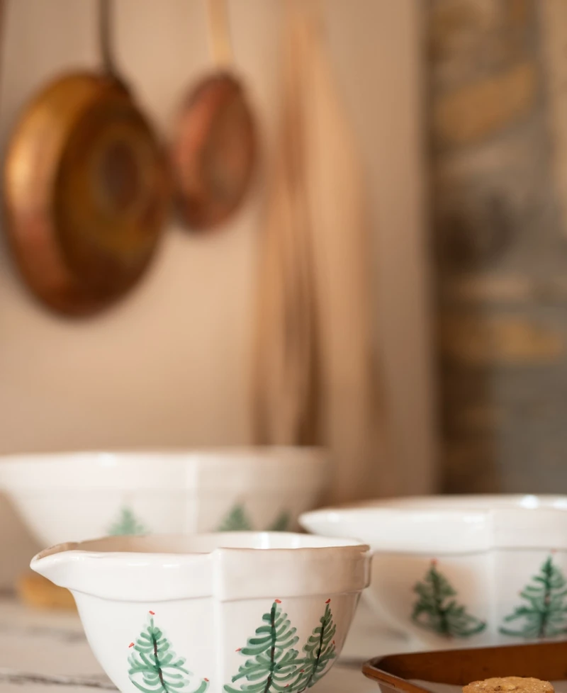 Vietri Lastra Holiday Small Mixing Bowl