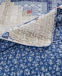 Greenland Home Fashions Cottage Cabin Finely Stitched -Pc. Quilt Set