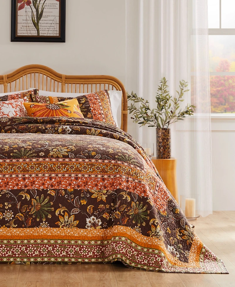 Greenland Home Fashions Audrey Classic 3-Pc. Bedspread Set