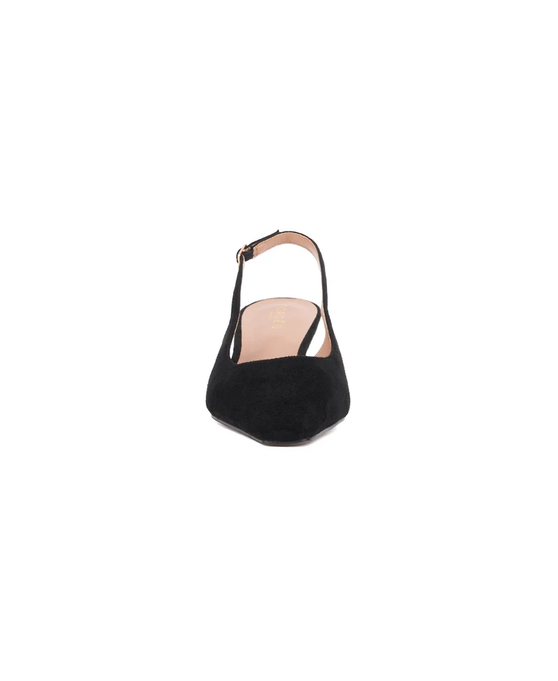 Torgeis Women's Bernadette Slingback Heels