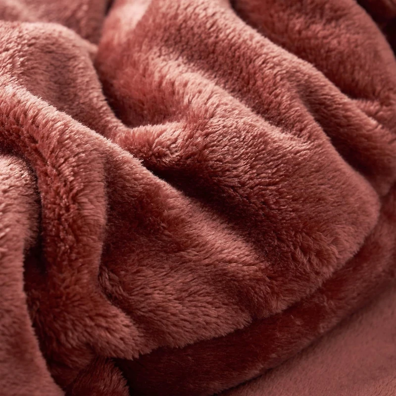 Coma Inducer Oversized Comforter Set - Me Sooo Comfy - Roasted Russet