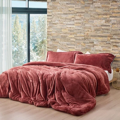 Coma Inducer Oversized Comforter Set - Me Sooo Comfy - Roasted Russet
