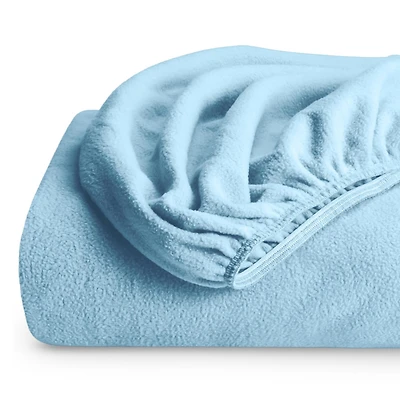 Bare Home Polar Fleece Fitted Sheet