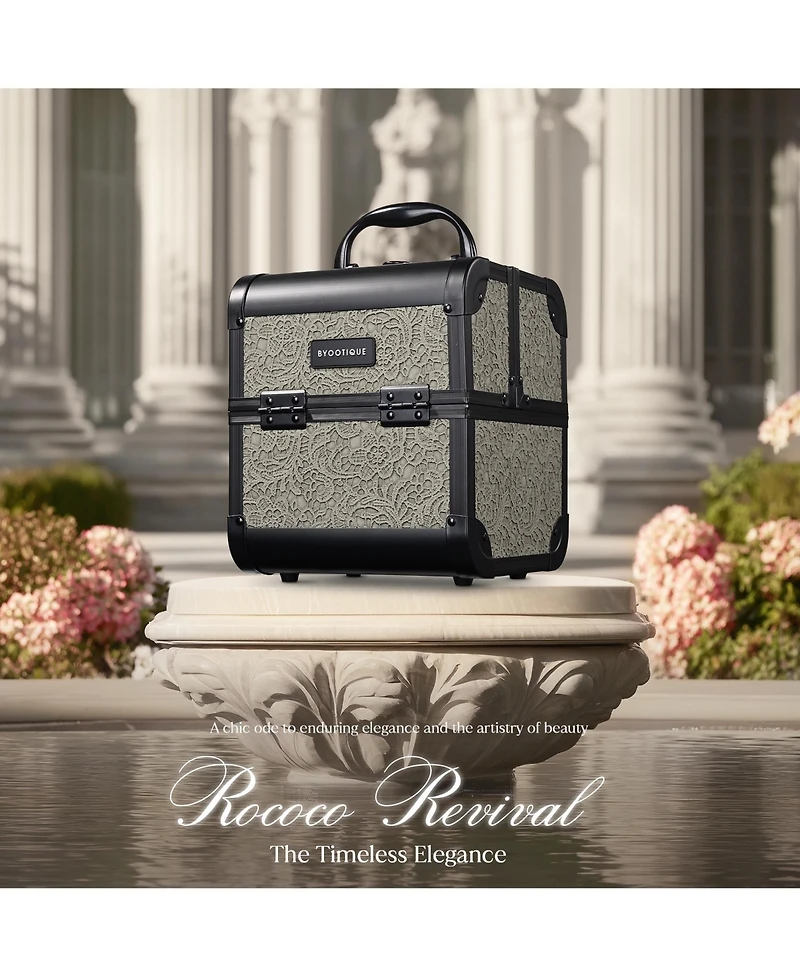 Byootique Makeup Train Case Cosmetic Organizer