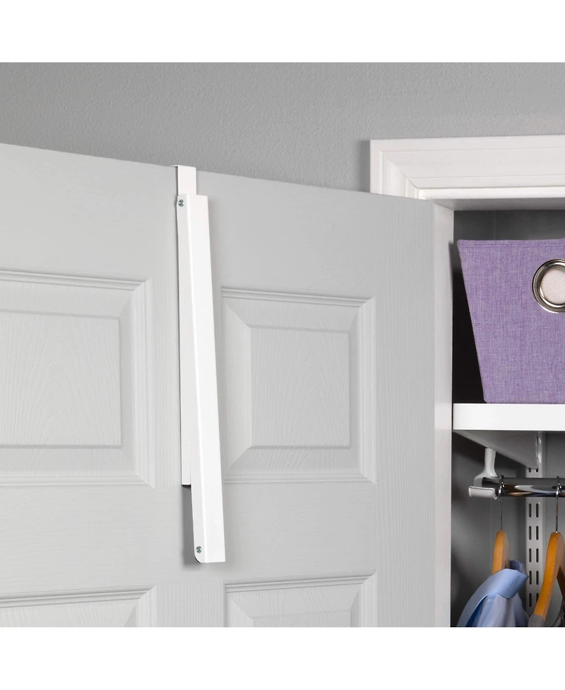 Florida Brands Over The Door Hanger - Single Collapsible for Clothes & Towels Ideal Bathrooms, Dorm Rooms