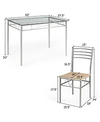 5 Pieces Dining Set