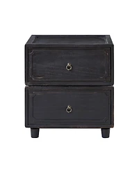 Hulala Home Scipione Transitional 2 - Drawer Nightstand with Multiple Configurations