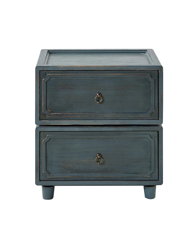 Hulala Home Scipione Transitional 2 - Drawer Nightstand with Multiple Configurations