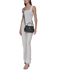 Karl Lagerfeld Paris Mercerie Leather Crossbody