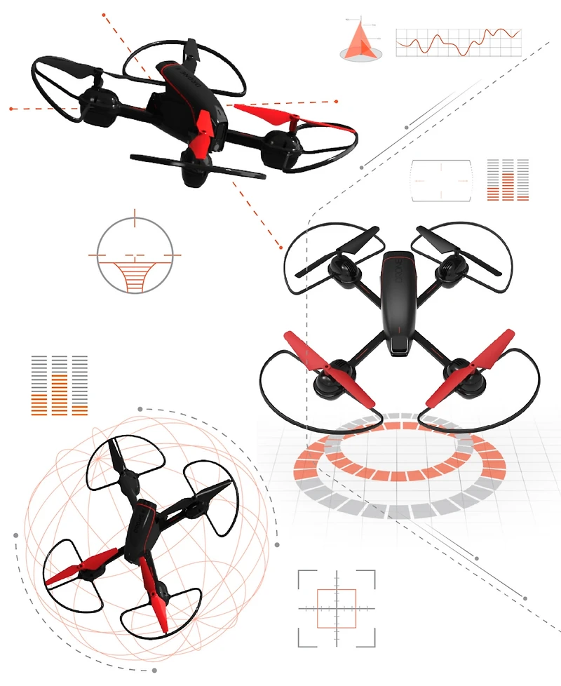 Sharper Image Streaming Camera Mach X-Video Drone