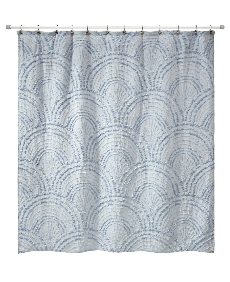 Avanti Modern Shells Shower Curtain, 72" x 72"