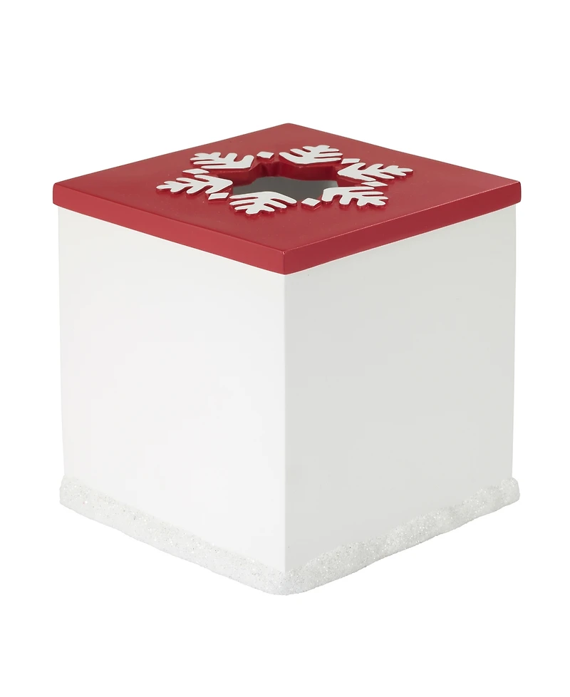 Avanti Winter Snowman Resin Tissue Box Cover