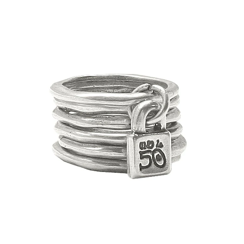 UNOde50 Prisoner Multi Metal Alloy Ring