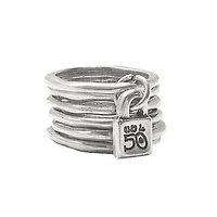 UNOde50 Prisoner Multi Metal Alloy Ring