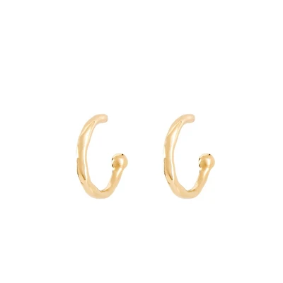 UNOde50 Metal Clad Hoop Earrings