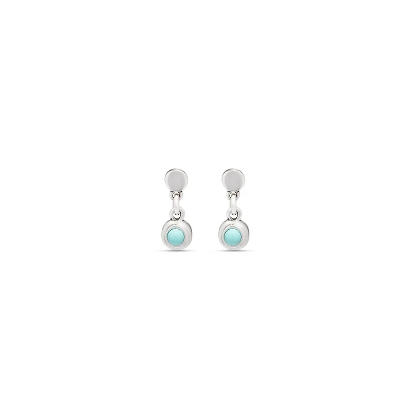 UNOde50 Metal Alloy Circular Stud Earrings