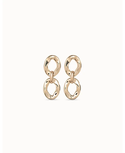 UNOde50 Two Round Links Metal Alloy Earrings